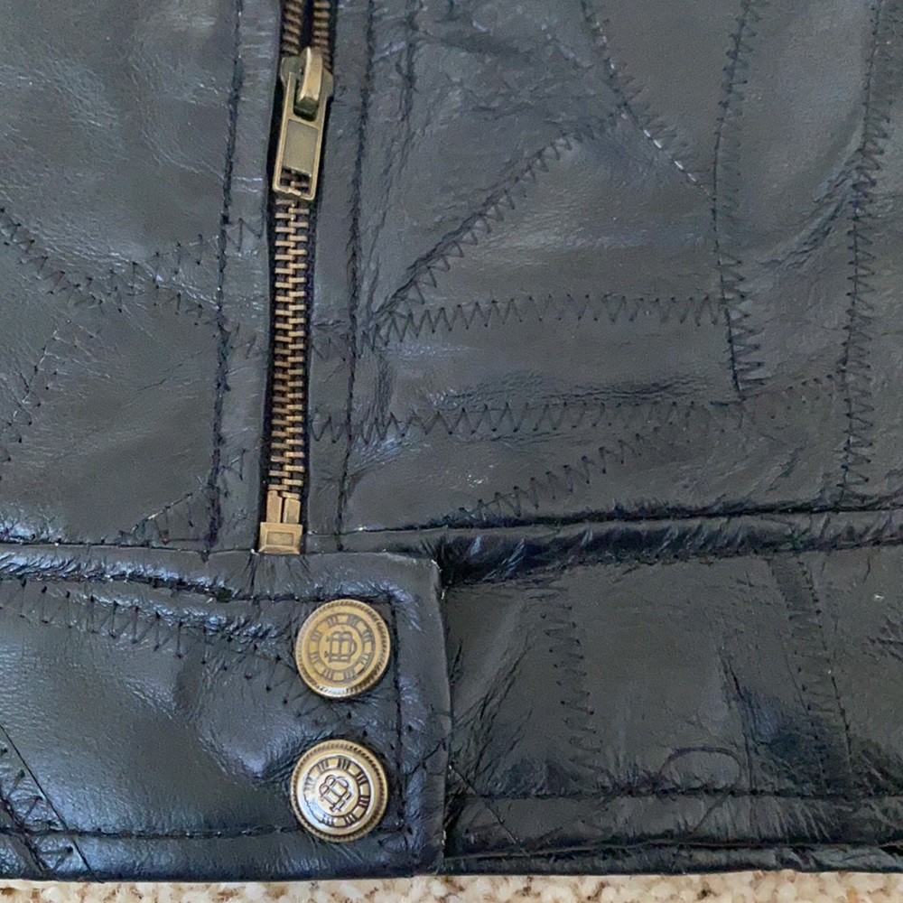 M Collection Leather Jacket - Picture 10 of 16